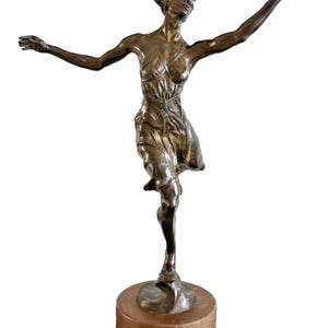 Sculptor Kirsten Kokkin Terpsichore Miami City Ballet 2021-2022 Bronze Sculpture