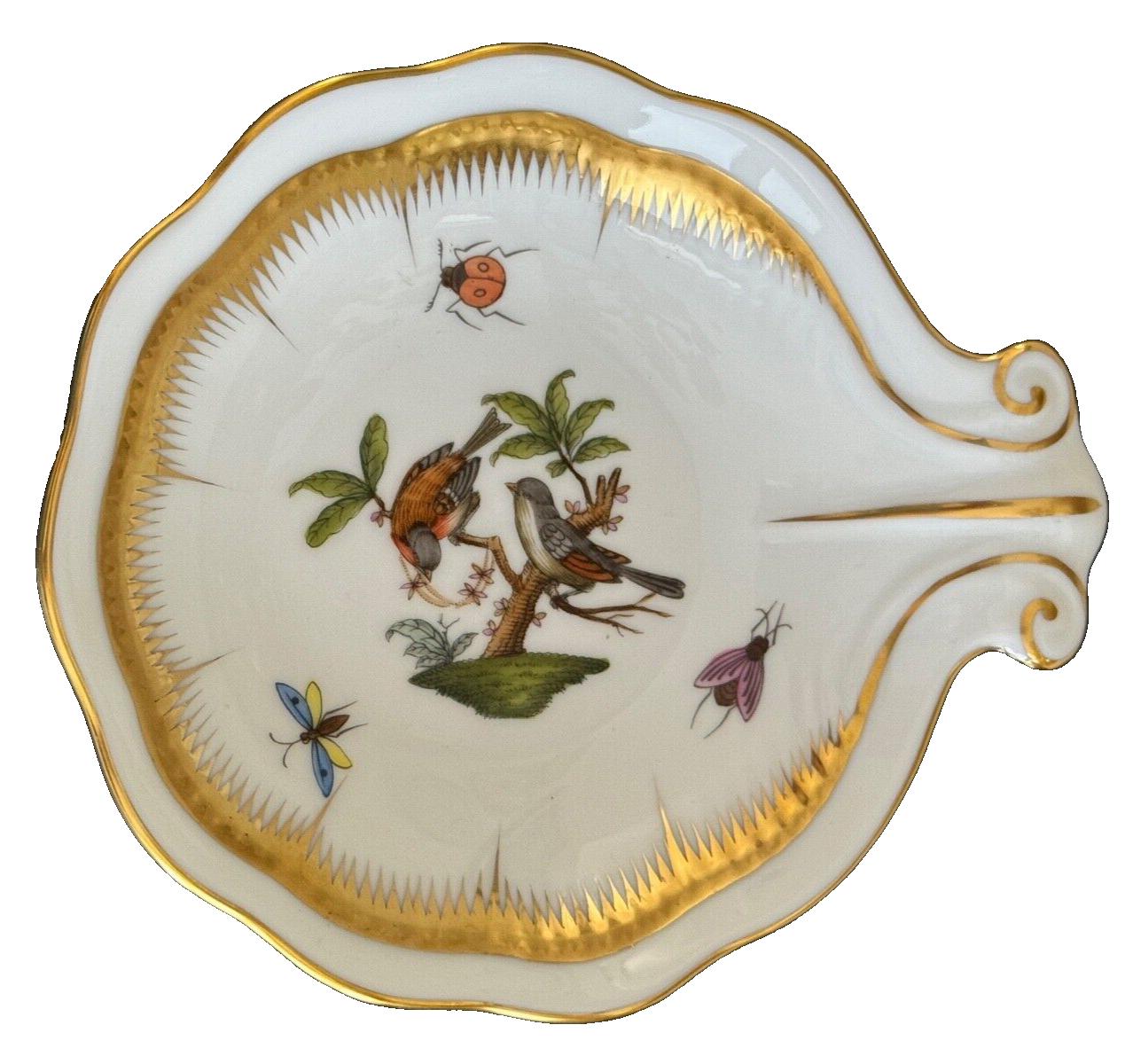Herend Adorable Porcelain Rothschild Bird Dish 7714/RO - Etsy Canada