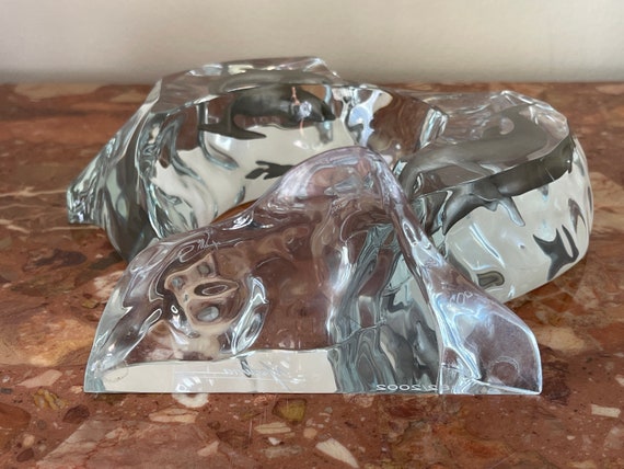 Impressive Dan Medina Limited Edition 382/2002 Lucite Dolphins