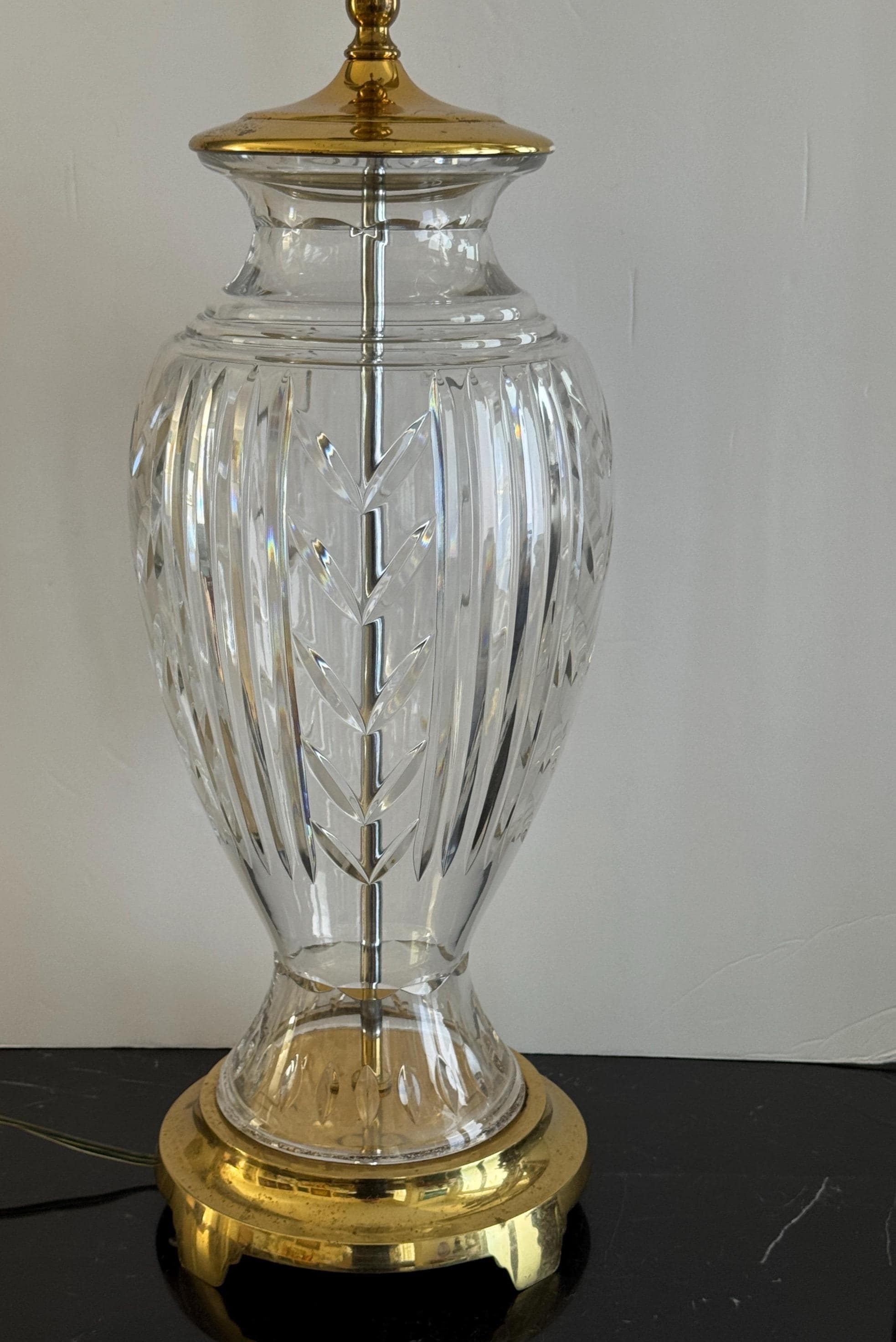 Waterford crystal lamp - Etsy 日本