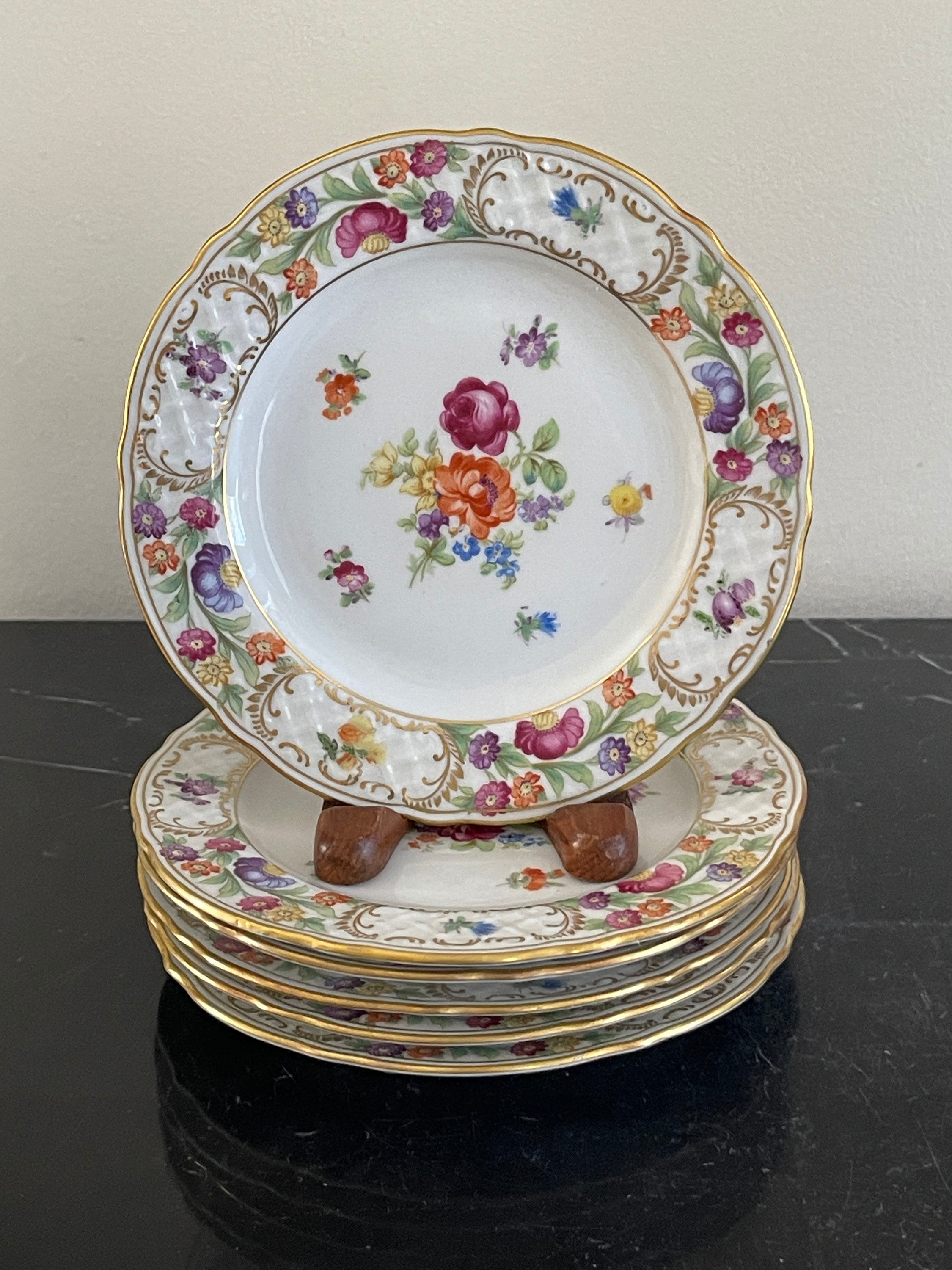 Bavaria rose plates - Etsy 日本