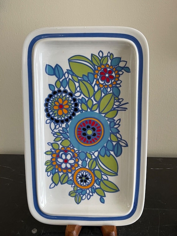 Vintage Thomas Rosenthal Porcelain Germany Rectangular Platter Tray