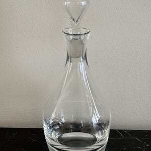 Vintage Steuben 10.5" Tall Glass Decanter