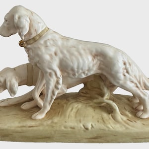 Royal Dux Hunting Dogs - Etsy