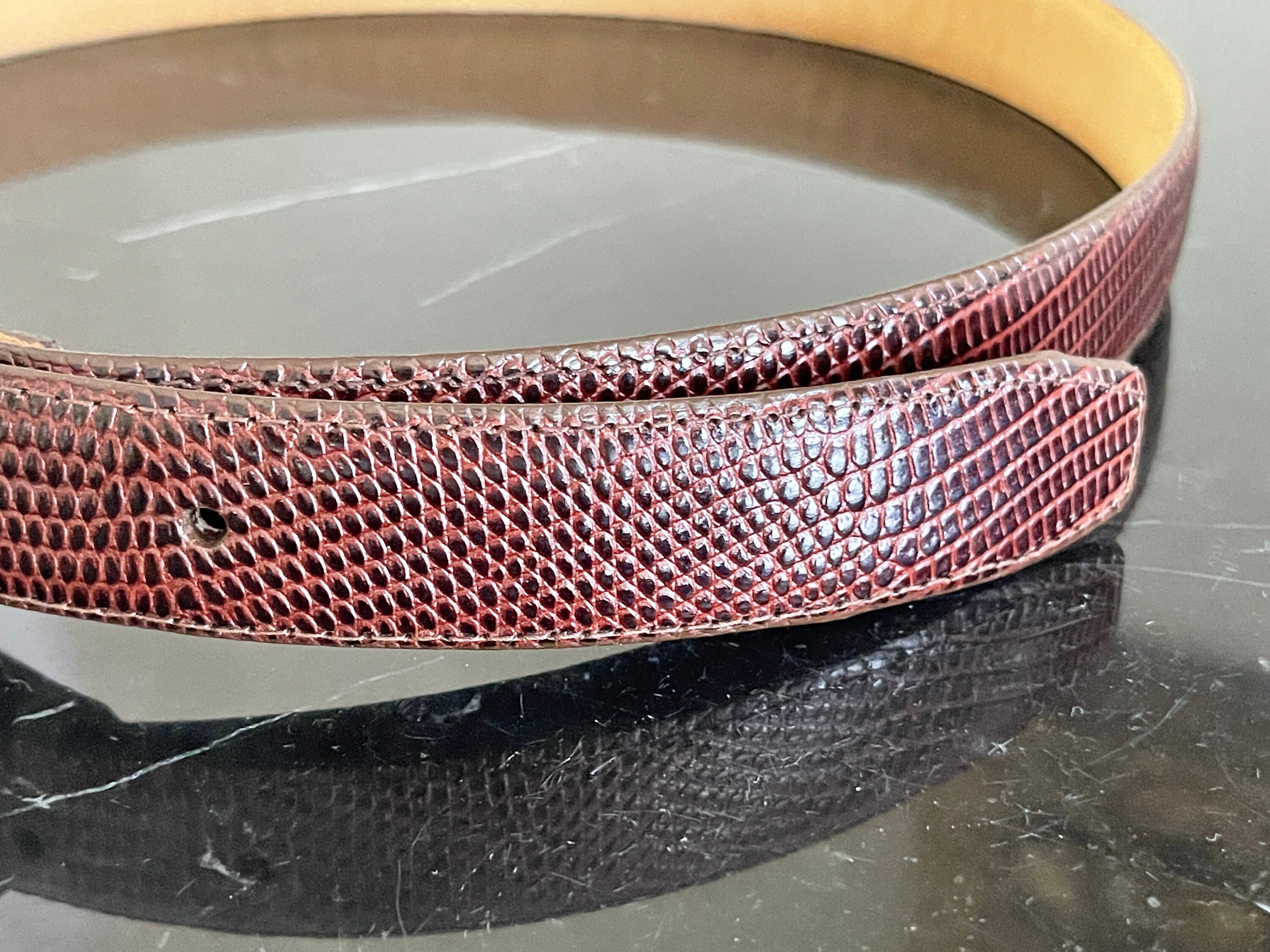 Judith Jack genuine leather belt with sterling silver buckle. Size M Judith Jack Sterling Silver Marcasite Buckle Genuine Leather  main image 2