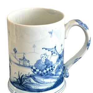 陶器　イギリス　オックスフォード製　デボラ・シアーズ　花瓶　花器　手描き 陶器 イギリス オックスフォード製 デボラ・シアーズ 花瓶 花器