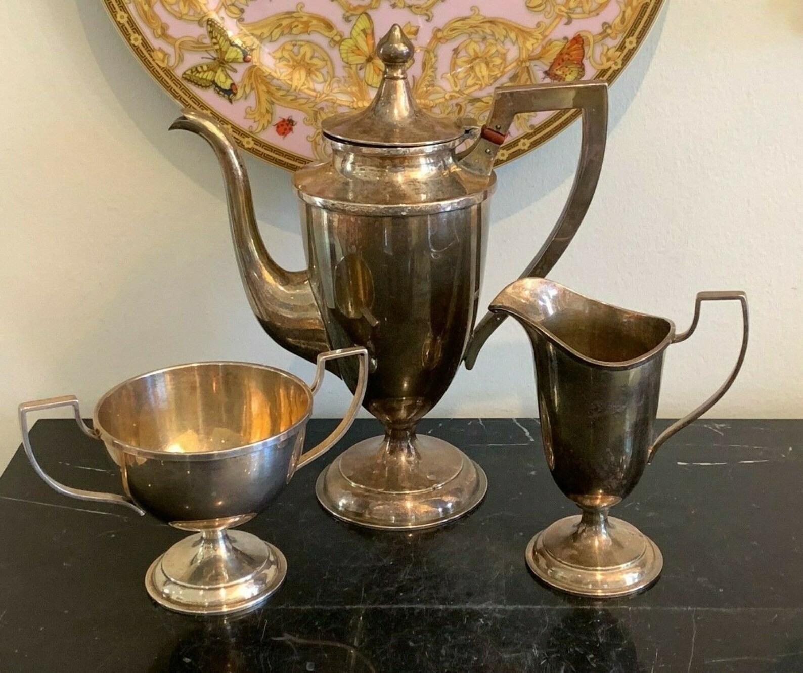 Antique Harris & Shafer Sterling Silver Teapot Creamer and Etsy Australia