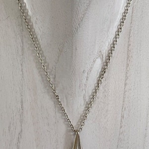 Georg Jensen Denmark Sterling Silver Necklace Pendant Designed by Henning Koppel