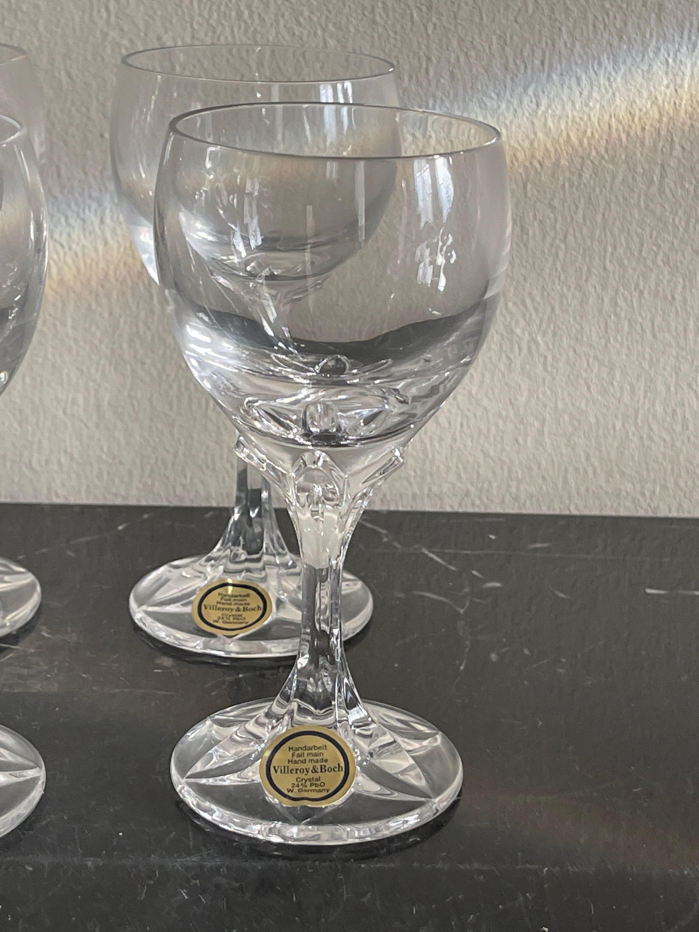 ヴィンテージ ビレロイ＆ボッホ チューリップ クリアパターン シェリー