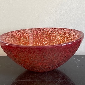 Kosta Boda Anna Ehrner "Tellus" Glass Bowl