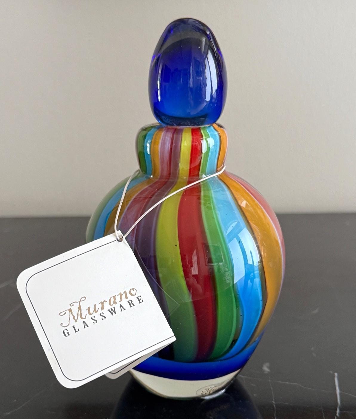 Murano Glass Bottle - Etsy