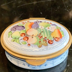 Staffordshire Enamels Prydnadsask med blandade frukter