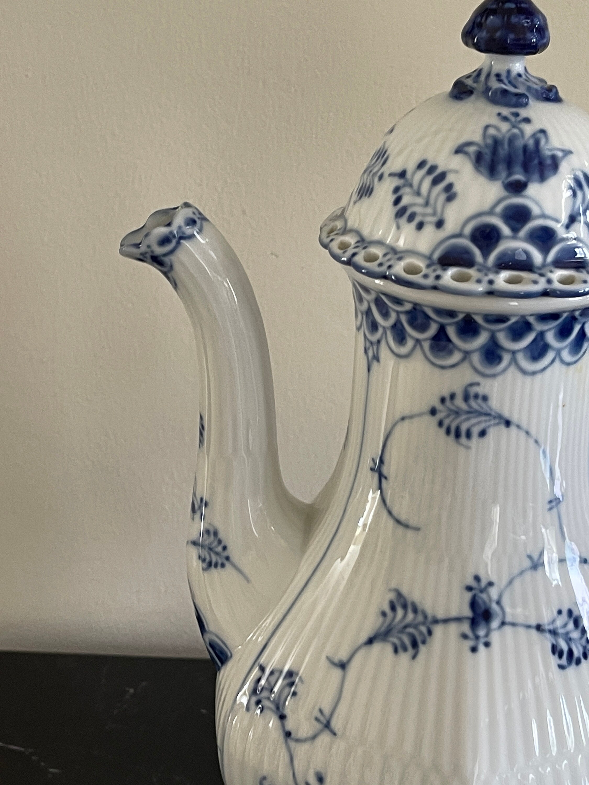 ロイヤルコペンハーゲン 1964年 ブルーフルーテッド フルレース