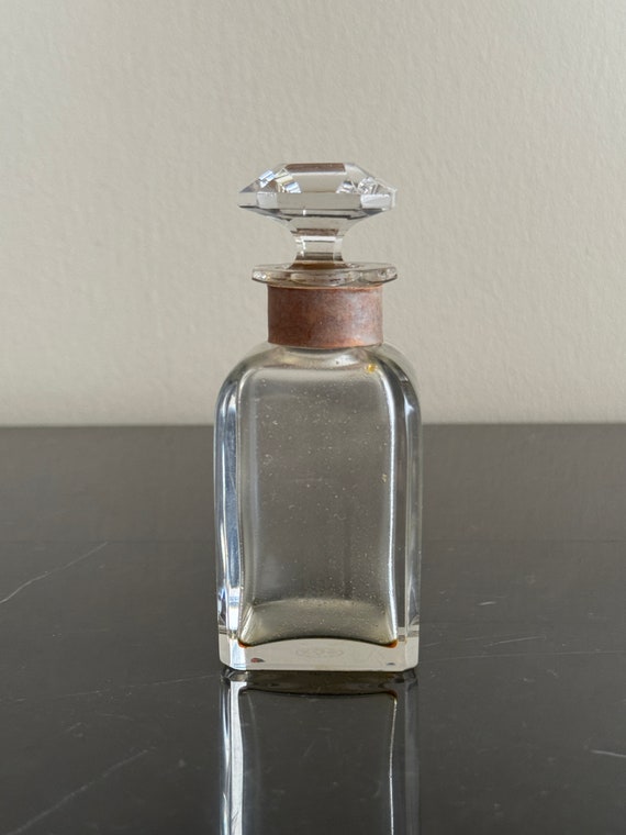 Vintage Baccarat Lilas von Soubise Leere Parfümflasche 3 3/4 