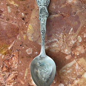 Vintage Wilmington North Carolina Sterling Silver Souvenir Spoon
