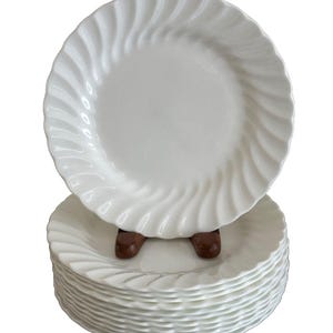 Wedgwood Vintage Set of 12 Candlelight Pattern 6 3/4" Bread Plates