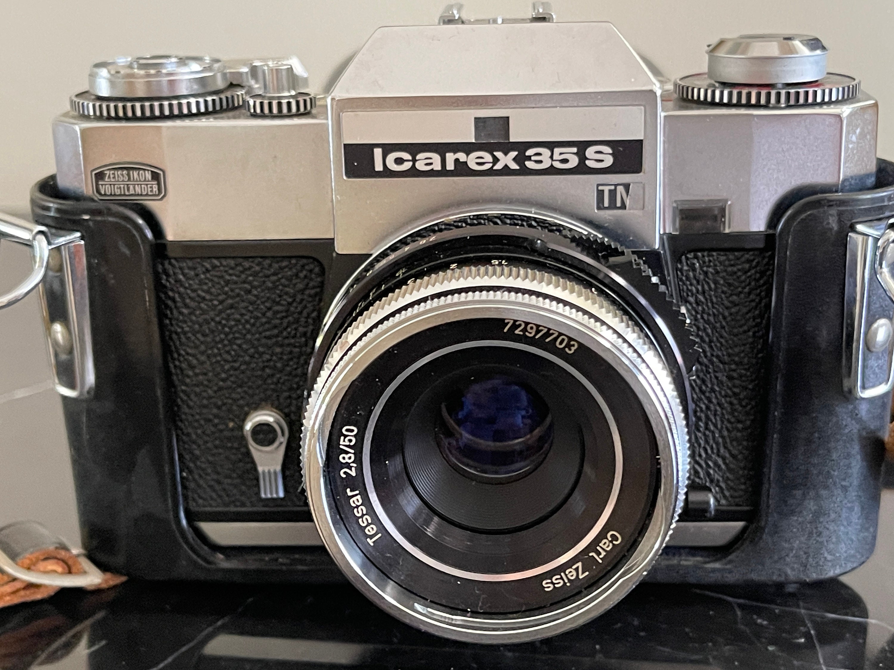 Zeiss Ikon Voigtlander Icarex 35S Camera in Original Case Etsy