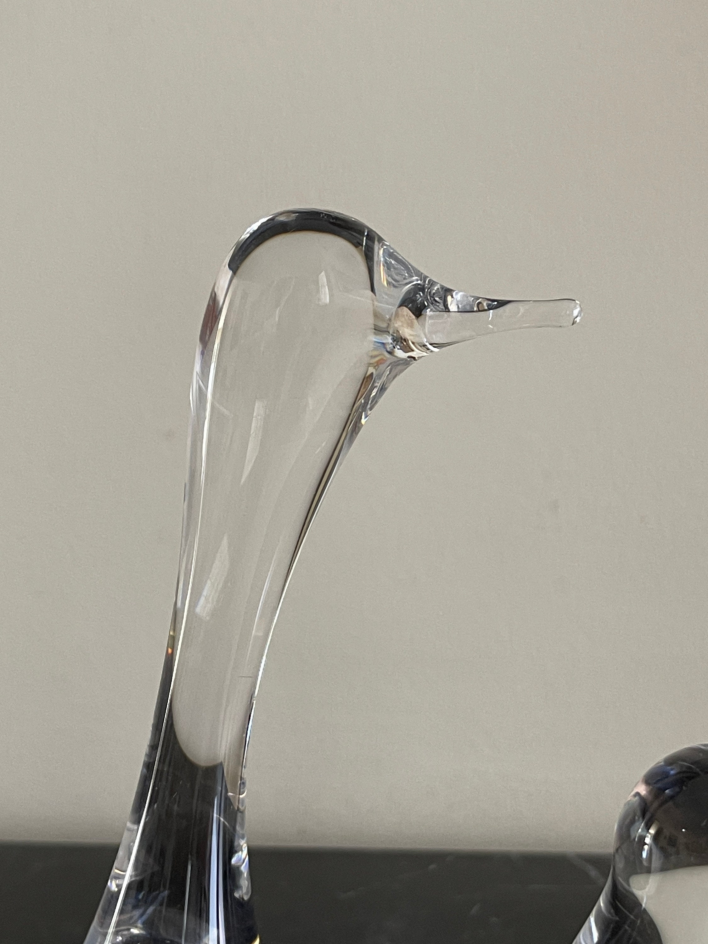 Daum Crystal France Ducks Birds Figurines - Etsy