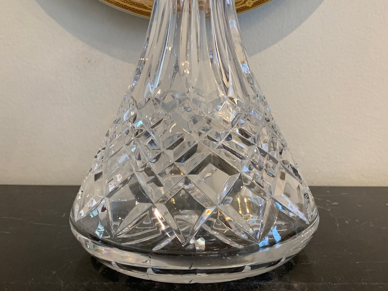 Vintage Waterford Crystal Castlemaine Open Carafe Etsy