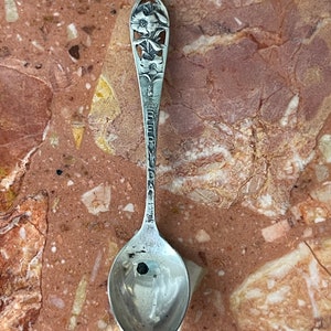 Vintage Sterling Silver Bermuda Souvenir Spoon