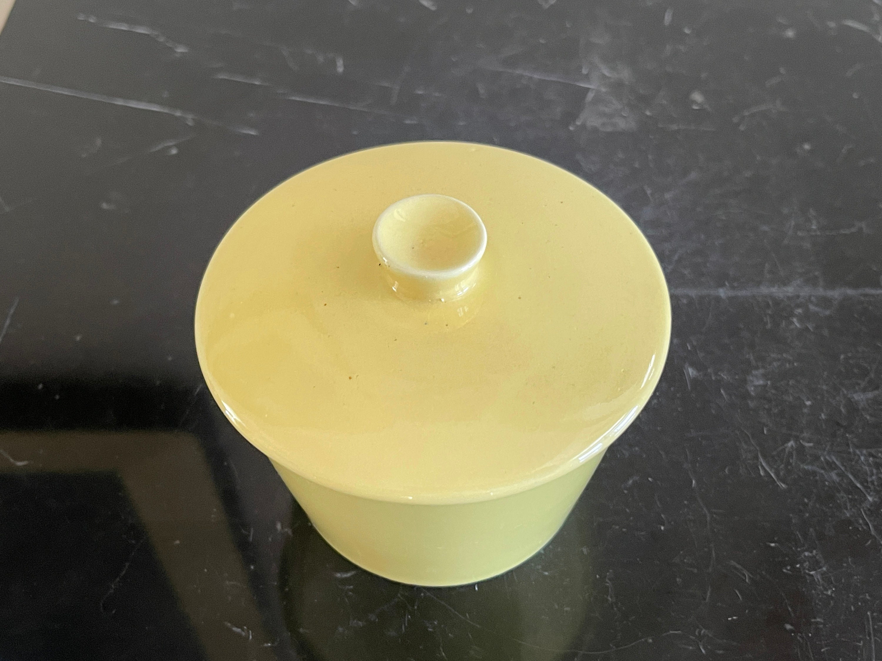 アラビア陶器 フィンランド ティーマ イエロー カイ フランク 蓋付き