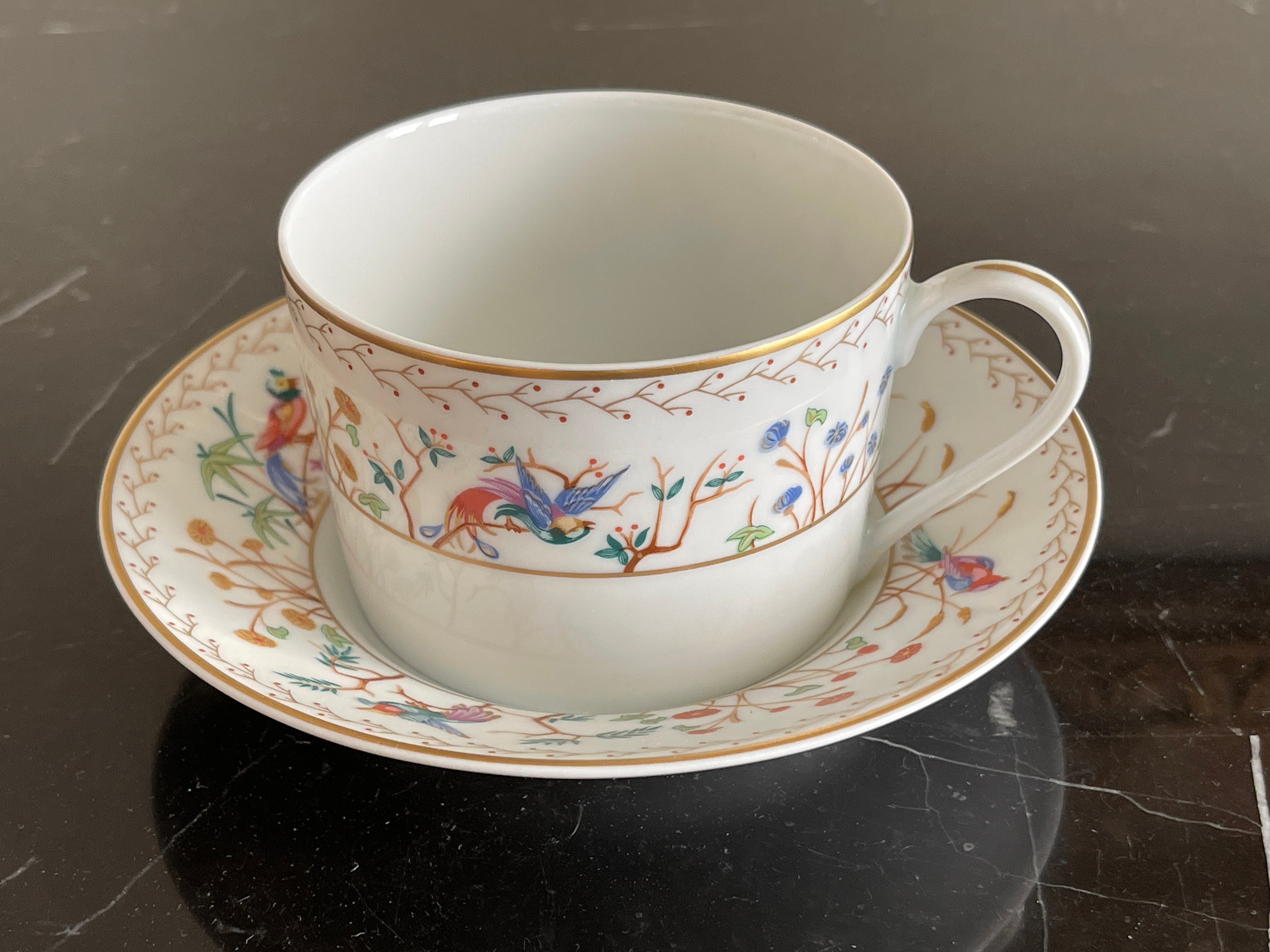 Tiffany & Co Audubon Limoges Hard to Find Porcelain China 5 Piece