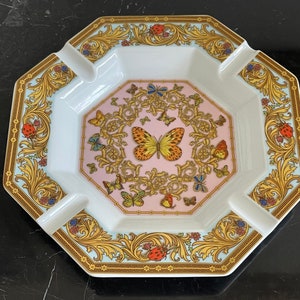 Vintage Versace by Rosenthal Le Jardin de Versace 9" Porcelain Astray