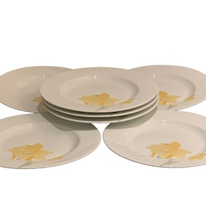 Dansk Fine China Freesia Pattern Portugal Salad Plates Set of 7