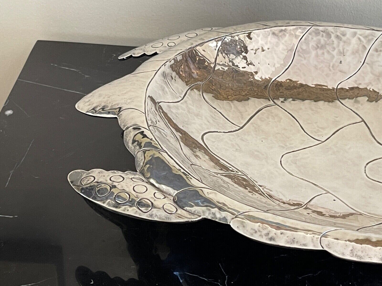 Huge Emilia Castillo Mexico Sterling Silver Turtle