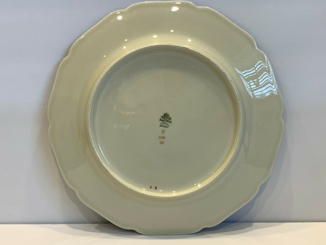 Bohemia Royal Ivory Windsor Plate Made in Czechoslovakia Etsy