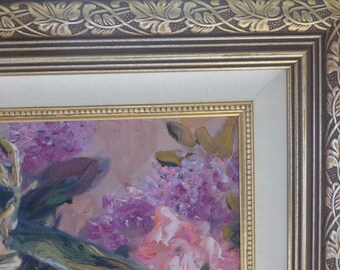 絵画◇Ruth Baderian ルース・バデリアン◇額縁セット American Listed Artist Ruth Baderian (1927 -2010) Signed