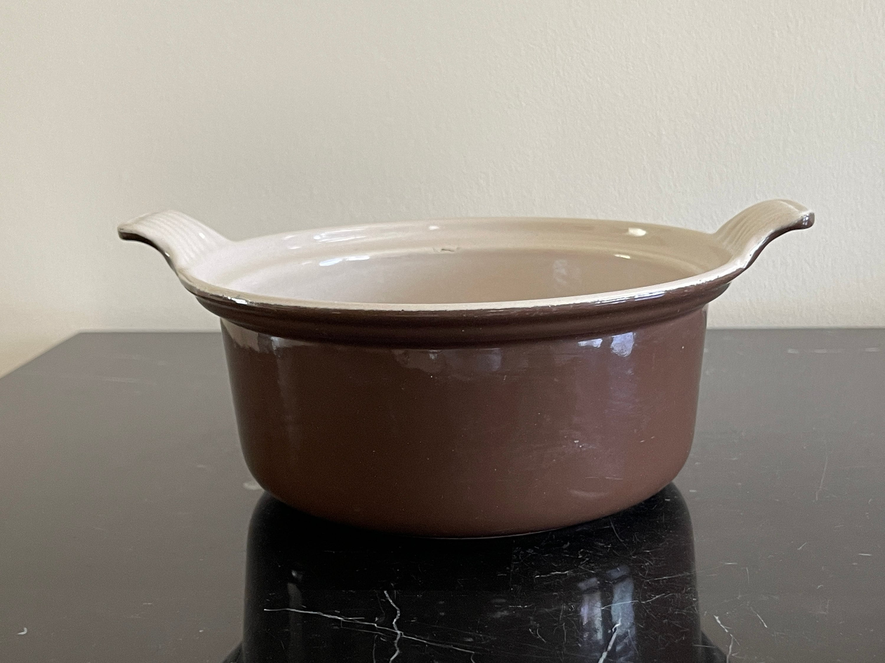 Miereirl Casseruola In Ghisa Smaltata 4,5 QT Arancione | Pentola Con Coperchio Antiaderente Per Pane, Stufati | Adatta A Induzione