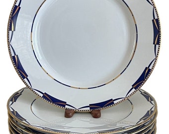 Swid Powell Swag Large 12&quot; Porcelain Charger PlateS Set of 6