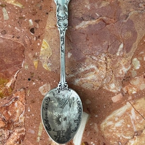 Golden Gate San Francisco Sterling Silver Souvenir Spoon