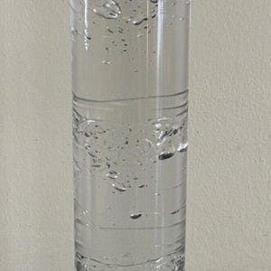 Iittala Finland Timo Sarpaneva Arkipelago 11 3/4" High Glass Candlestick