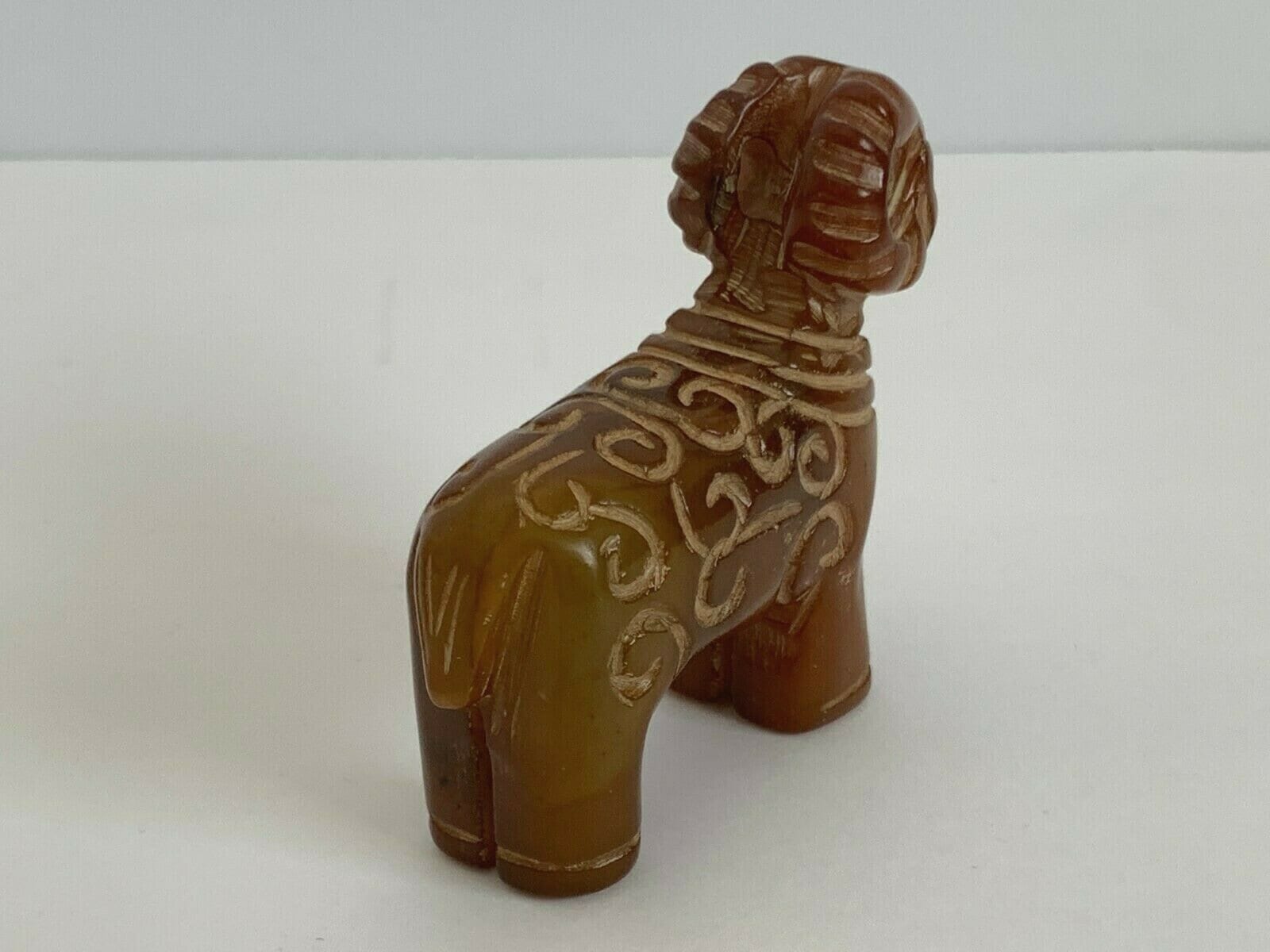 素敵な中国彫刻の石の羊の置物 - Etsy 日本