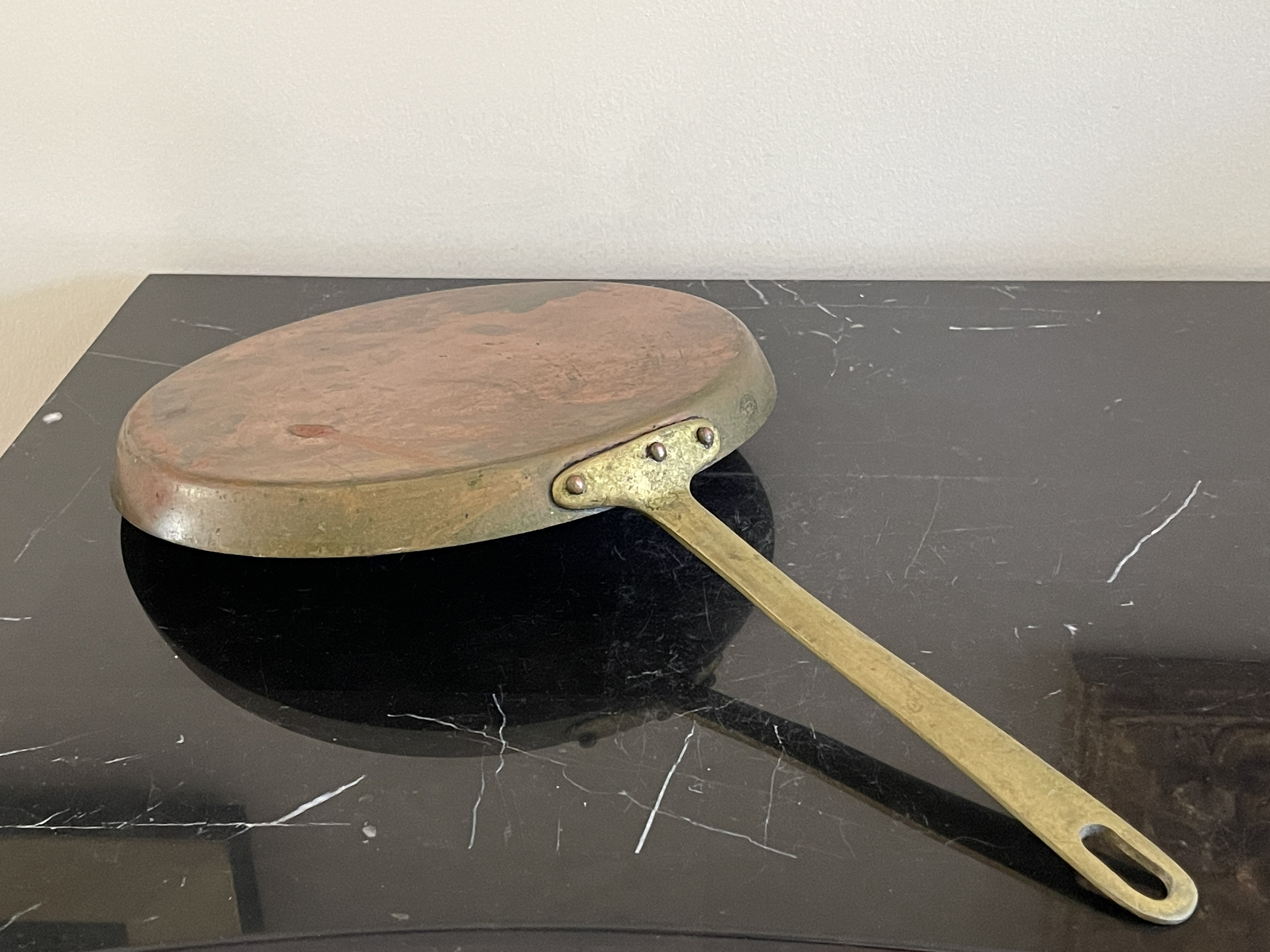 Vintage French Havard Copper Cooking Crepe Pan Skillet With Etsy