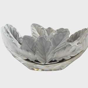 ラリック LALIQUE カプシン　いちょうの葉 クリスタル　プレート Lalique Leaf - Etsy