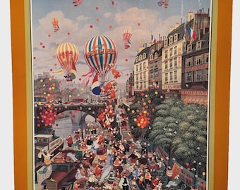 Images Naives Hiro Yamagata 1979 Signed and Framed Poster - Etsy