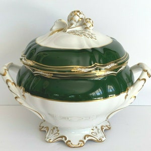 Spode Porcelana Harrogate Impresionante Tureen