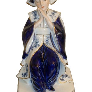 KPM Porcelain Oriental Empress Figurine