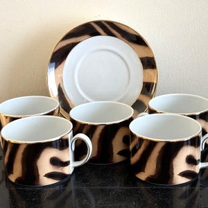 Ralph Lauren Tangier Portugal 5 Cups and 1 Saucer