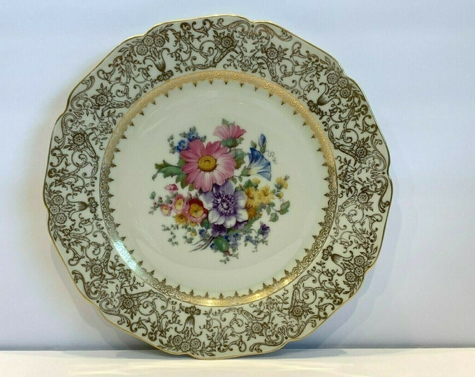 Bohemia Royal Ivory Windsor Plate Made in Czechoslovakia - Etsy