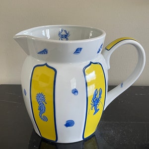 Lynn Chase Designs 1988 Costa Azzurra 7.5" Pitcher