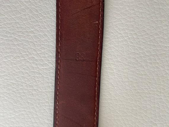 Polo Ralph Lauren Genuine Black Lizard Leather Belt With Polo Ralph Lauren Genuine Black Lizard Leather Belt With