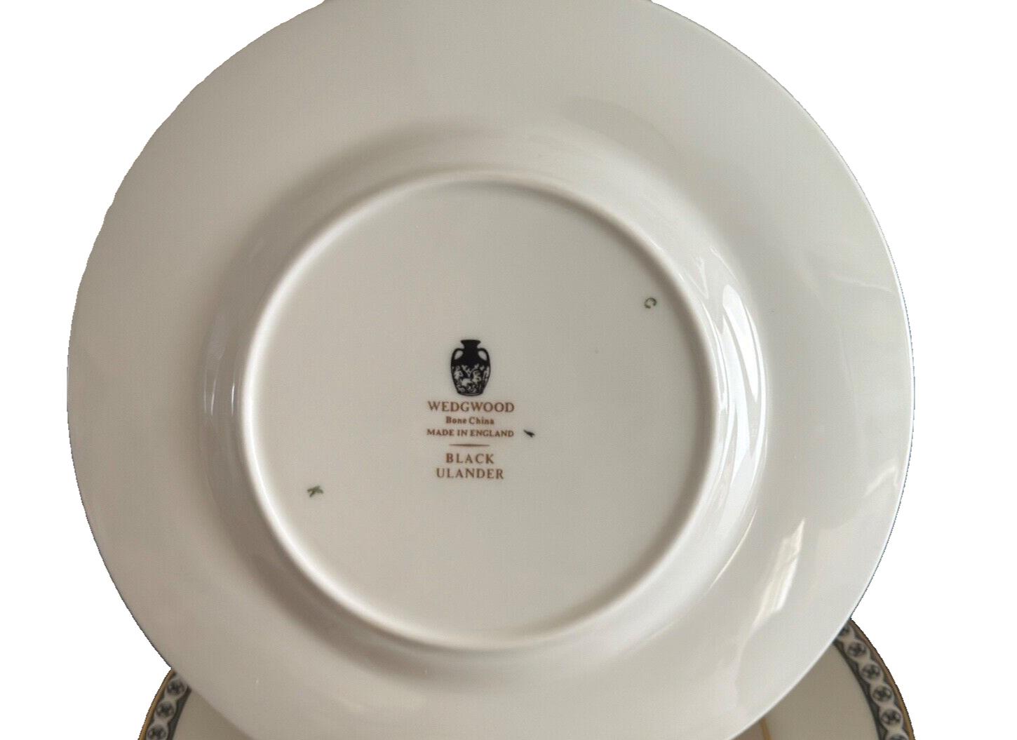 Wedgwood Bone China Black Ulander 6