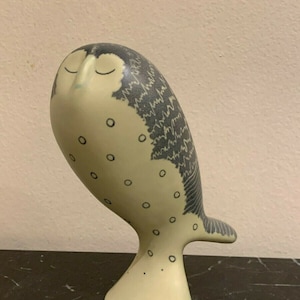 Vintage Beswick English Art Pottery Colin Melbourne CM Series Owl Figurine 1420