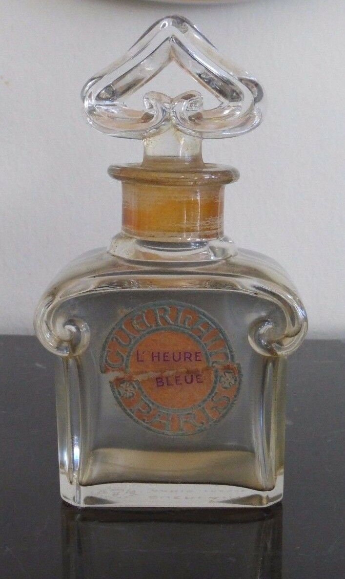 バカラ GUERLAIN ゲラン ルール・ブルー 香水瓶 ヴィンテージ バカラ GUERLAIN ゲラン ルール・ブルー 香水瓶 ヴィンテージ