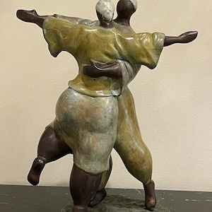 David Schluss First Dance Limited Edition 19/150 COA Heavy Bronze Art Sculpture