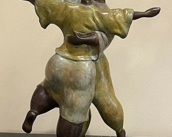 David Schluss First Dance Limited Edition 19/150 COA Heavy Bronze Art Sculpture